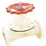 ABS flange diaphragm valve